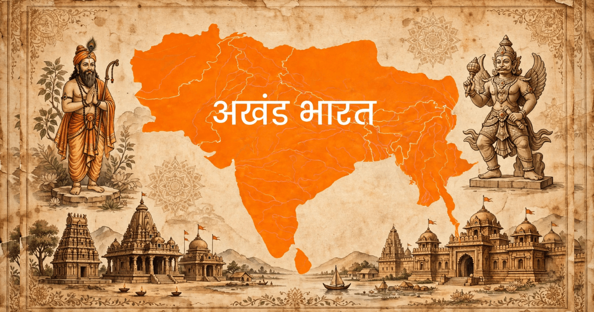 अखण्ड भारत का ऐतिहासिक एवं सांस्कृतिक चित्रण